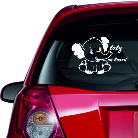 Αυτοκόλλητο αυτοκινήτου - Baby on board 52